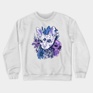 Vapor Cat Crewneck Sweatshirt